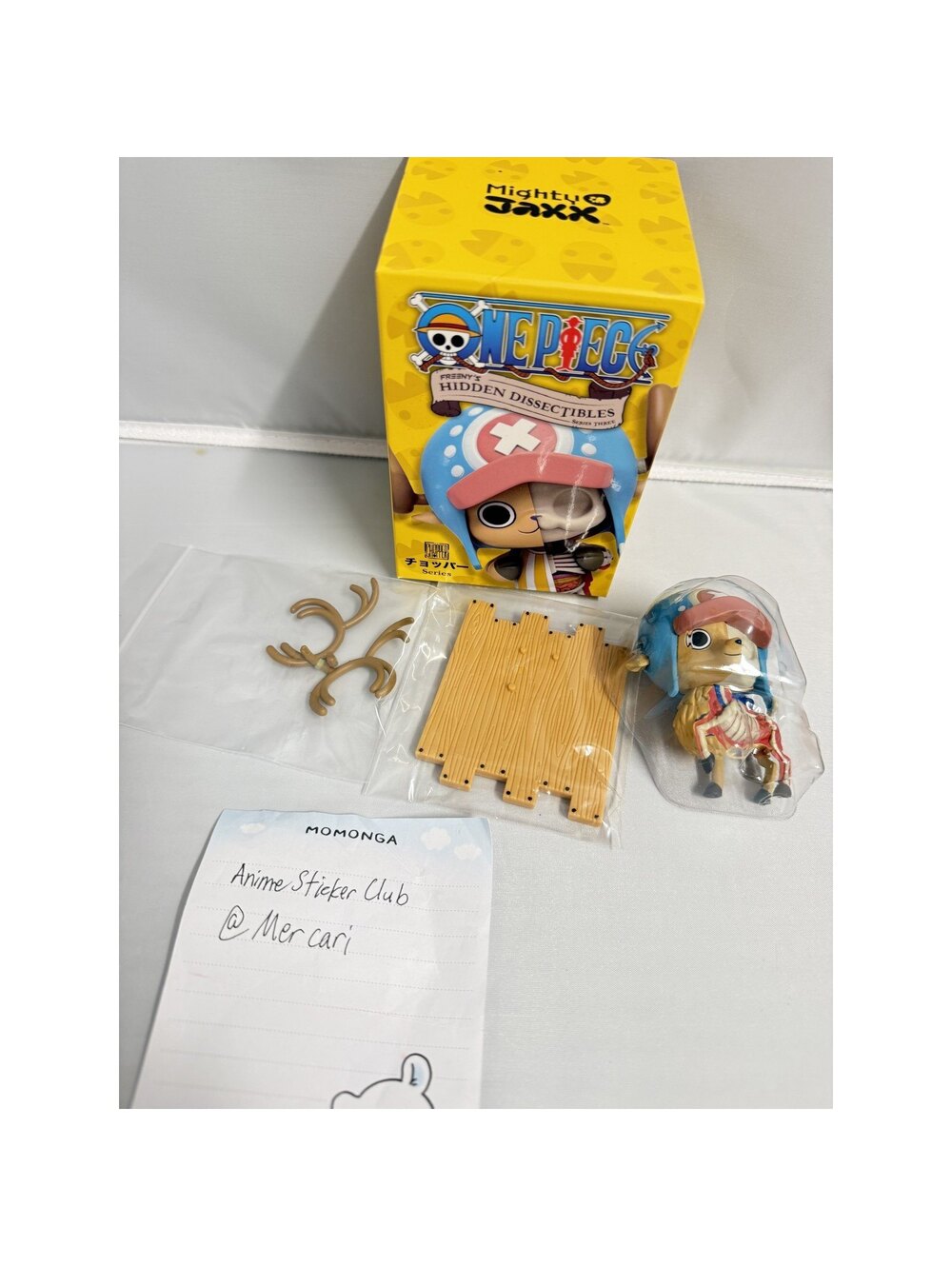 Mighty Jaxx Hidden Dissectibles One Piece Series 3 Chopper Walk Point Freeny